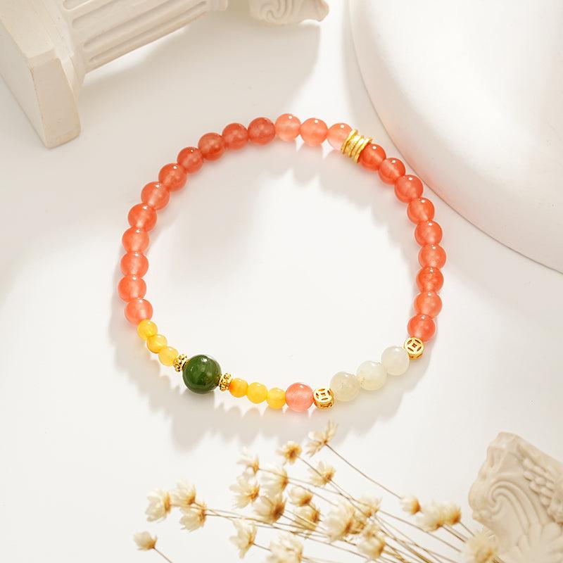 Energy Bracelet|Hymeneal Peach Blossoms - Magic Bonus