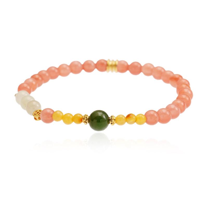 Energy Bracelet|Hymeneal Peach Blossoms - Magic Bonus